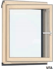 Svislé doplňkové okno Velux VFA SK36 3066